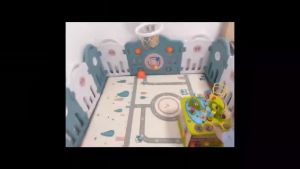 คอกกั้นเด็ก หมูพาสเทล สำหรับความสวยงามของเล่น คอกกั้นเกาหลี คอกกั้นมีของเล่น คอกกั้นเด็ก 6ฟุต 6 ให้ความมั่นใจของเด็ก