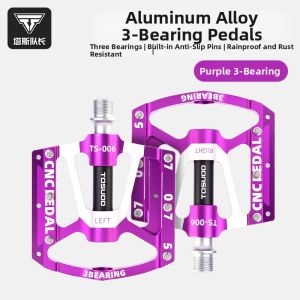 TOSUOD | Ball Bearing Three-pile Foot Pedal for Bicycle