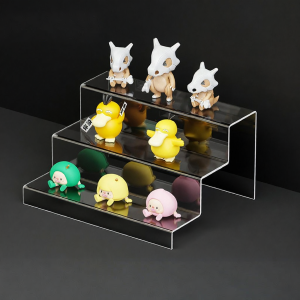 XYBP | Acrylic Display and Storage Shelf step-style multi-layer