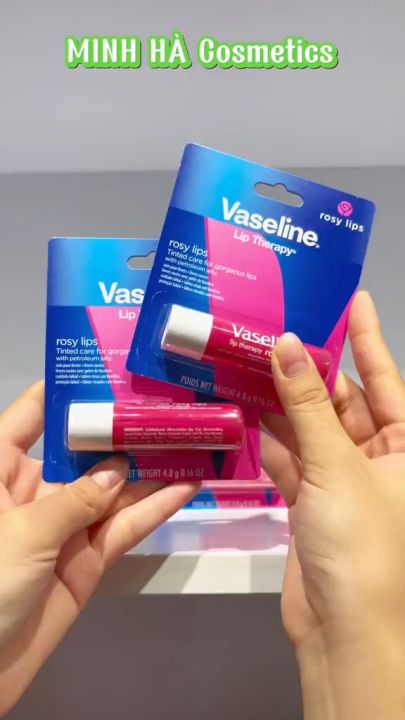 Son dưỡng Vaseline Lip Therapy 4.8g dưỡng môi làm mềm môi
