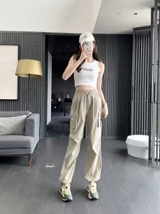 Quần thể thao túi hộp nữ Quần hộp nữ phong cách trẻ trung cá tính