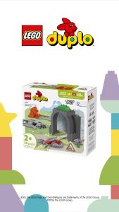 [BrickMonster] Lego 10425 Duplo Train Tunnel and Tracks Expansion Set