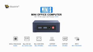 Beelink Mini S N5095 | 16GB RAM 1TB SSD | Window Mini PC Mini Desktop Computer | Intel CPU | Window 11 | Dual HDMI