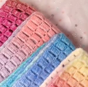 50g/ball Gradient Colorful Mohair Yarn Rainbow Multicolor Crochet Line Cotton Clothing Accessories DIY Hand Knitting Threads