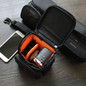 Sony ZVE10II 2nd Generation Mirrorless Camera Bag Single Shoulder ILCE-A5100 Photography Bag A7M4 A6400 Nylon Simple Style