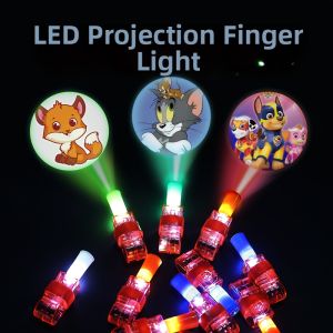 Ultraman Cartoon Fun Light Finger Projector Torch