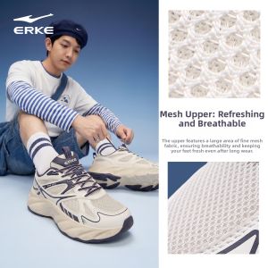 Erke | Breathable Summer Mens Shoes for Leisure Running and Retro Styles