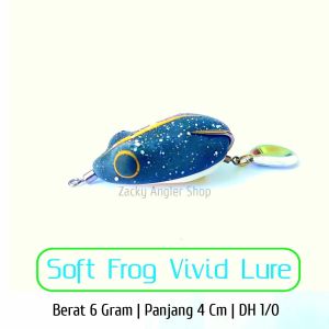 Soft Frog Vivid Lure 6 Gram Umpan Casting Gabus