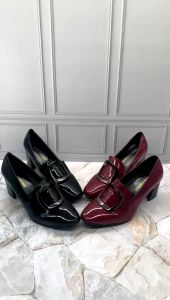 Sepatu Heels Platform Mules Fashion Korea H9069