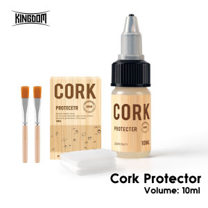 Kingdom Rod Handle Cork Maintenance Paste 10ml Waterproof Anti-corrosion Crack-resistant Transparent Paste For Wood Protector