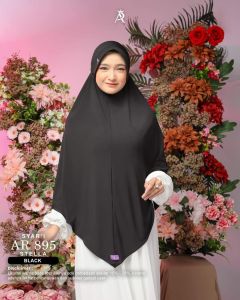 PROMO-Arrafi AR 895 Jilbab hijab kerudung bergo krudung wanita dewasa jersey instan jumbo syari tali belakang terbaru terlaris terkini modern kekinian murah viral 2025 Arrafi daily simple best seller adem cantik pet antem stella cantik COD gratis ongkir