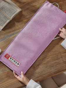 Tongrentang Salt Bag Electric Heating Sea Salt Moxibustion Therapy Pack Rectangular Shape Linen Fabric for Full Body Care