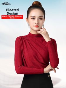 DANBAOLUO | High Collar Long Sleeve Dance Practice Wear