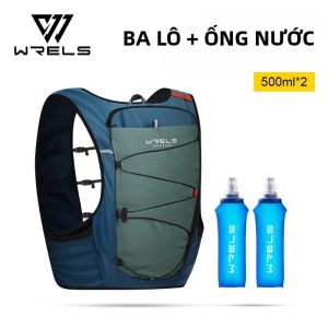 Ba Lô Đựng Nước Siêu Nhẹ WRELS Dành Cho Nam Nữ Chất Liệu Polyester Dùng Cho Xe Đạp Marathon Chạy Bộ Có Ngăn Đựng Điện Thoại Thích Hợp Cho Đi Bộ Đường Dài