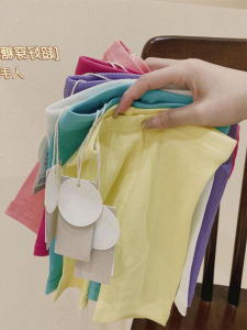 Quần Short Mùa Hè Cho Bé Gái Màu Trơn Mỏng Thoáng Khí Quần Năm Mảnh Cho Bé Trai Và Bé Gái Quần Thường Ngày Cạp Vừa