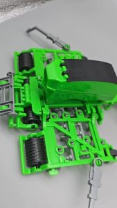 METOYS รถแทรกเตอร์ พ่วงเครื่องอัดฟาง ดั้มพ์ รถของเล่น มีของเล่น 162B-201B