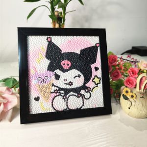 Kulome Diamond Sticker Full Drill DIY Handmade Cute Cartoon Childrens Craft Material Kit Mosaic Stick Production China