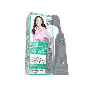 Natural Plant-Based Hair Dye Cream Cover Grey Hair at Home Easy to Use TV Special Offer Bafashow Hair Coloring Agent