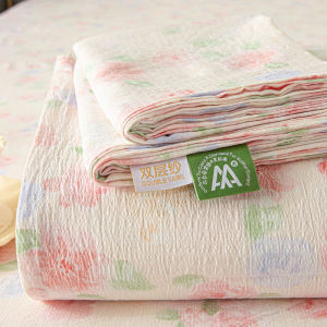 HAOMIAN | All-Season Comfortable Double Gauze Bedsheet Set Three Pieces