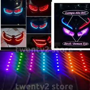 2biji sepasang lampu devil eyes DEMON EYE 3TITIK 6TITIKK