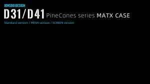 Jonsbo D400 & BO400 & D41 Mesh With Display Screen ATX Desktop PC Casing - Black & White