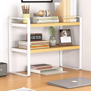 Double Layered Desk Organizer Shelf