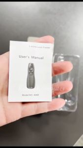 Taffware Remote Laser Presenter Wireless Pointer Merah 2.4 Ghz - K400