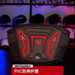 Donglin Waist Protector Brace Anti-Fall Comfortable Breathable Off-Road Waist Kidney Support Belt Motorcycle Protective Gear