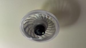 Socket LED Ceiling Fan Light with Remote Dimmable Brightness 3 Fan Speeds Quiet Ceiling Fan for Bedroom Home Indoor Decor 