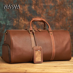 Travel Duffel Bag Handbag For Men Leather Travel Bag Travel Outdoor Shoulder Bags  Weekender Bags Yoga Bag Sport Gym Bag NASVA
