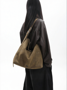 JANDRESS | Olive Green Commuter Tote Bag Large Capacity