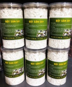 1kg bột sắn dây chuẩn ngon (đóng hũ lon pet mới)