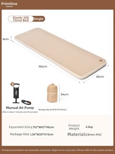 The Primitive | Portable Inflatable Mattress for Outdoor Camping and Home Use