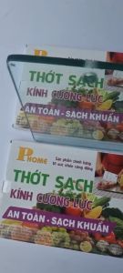 (combo 10 cái) Thớt sạch kính cường lực 2 mặt P Home chính hãng