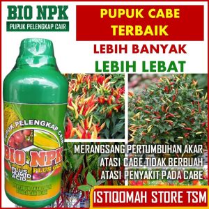 500ml BIO NPK GAZA Pupuk Pelebat Buah Cabe Ampuh | Obat Semprot Pelebat Buah Cabe NUTRI SYIFA 500 ML | COD Pupuk Pelebat Buah Cabe NUTRI SYIFA | Pupuk Cabe Lebat NPK GAZA 500 ML