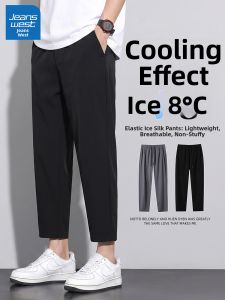 Jeanswest | Cool Silk Summer Mens Trousers