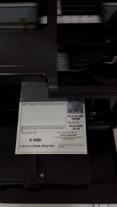 PIN DECAL - Decal giấy in đơn hàng đế vàng - xấp 100 tờ - khổ A6 - in phun mực dầu in Laser