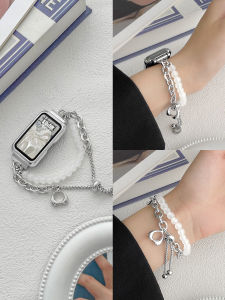 Huawei Band7 Metal NFC Version Magnetic Smart Watch Strap Compatible with Models 10/9/8/7 for Sports And Fitness Enthusiasts