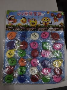 emoji flour clay figure 30pcs