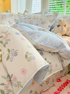 Deesse | Bộ Đồ Chăn Drap Gối Phong Cách Bắc Âu 100% Cotton Sateen