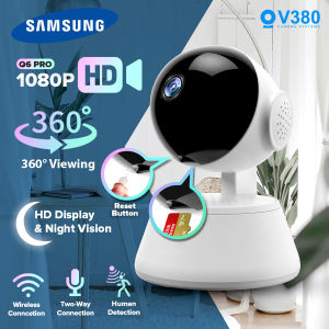 V380 Pro 5G CCTV Camera buy 1 take 1 Smart HD 1080P 360°PTZ Control waterproof IP Camera two-way audio night vision remote monitoring camera Motion Detection WIFI connect to phone Video Surveillance Playback with Alarm 1 Year Warranty