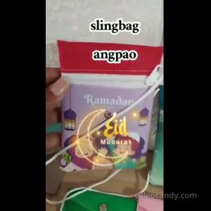 Amplop Lebaran Idul Fitri Motif Kartun Karakter Lucu