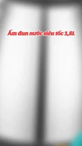 Ấm siêu tốc Inox loại lớn 1L8