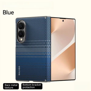Luxury Magnetic Slim Carbon Fiber Pattern Case for Samsung Galaxy Z Fold 8 Wide For Magsafe Shockproof Axis Protection Cover