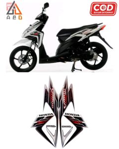 Striping Stiker Lis Standar Motor Honda VARIO TECHNO Karbu 110 2010 Full Set