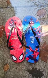 [SANDAL JEPIT V2] Spider-Man (MILES) JEPITNATION Sendal Jepit Cowo Pria Wanita Perempuan Dewasa Anak Balita Sandal Santai Sendal Spons Bukan Karet flip flop Antislip dijamin v2