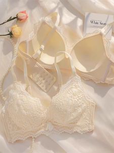 Wireless Thin Womens Bra Gathered Pure Desire Autumn Small Chest Large Chest Appears Small Auxiliary Breast Collection