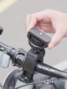 JJC | Giá Đỡ Tay Lái JJC Cho DJI Osmo Action 3 3 Pro 4 5 6 GoPro 1 2 3 4 5 6 7 8 Insta360 X5 X6 ACE Pro 2 ACE - Giá Đỡ Gắn Xe Đạp Đa Năng