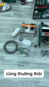 Máy Rửa Xe Công Nghiệp Dekton DK-HPW2350 - Công Suất 2350W - Có Chỉnh Áp - Motor Đầu Rời - Có Bánh Xe