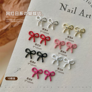 New Arrival: 10-Piece Nail Art Accessories with Alloy Rhinestone Jewelry